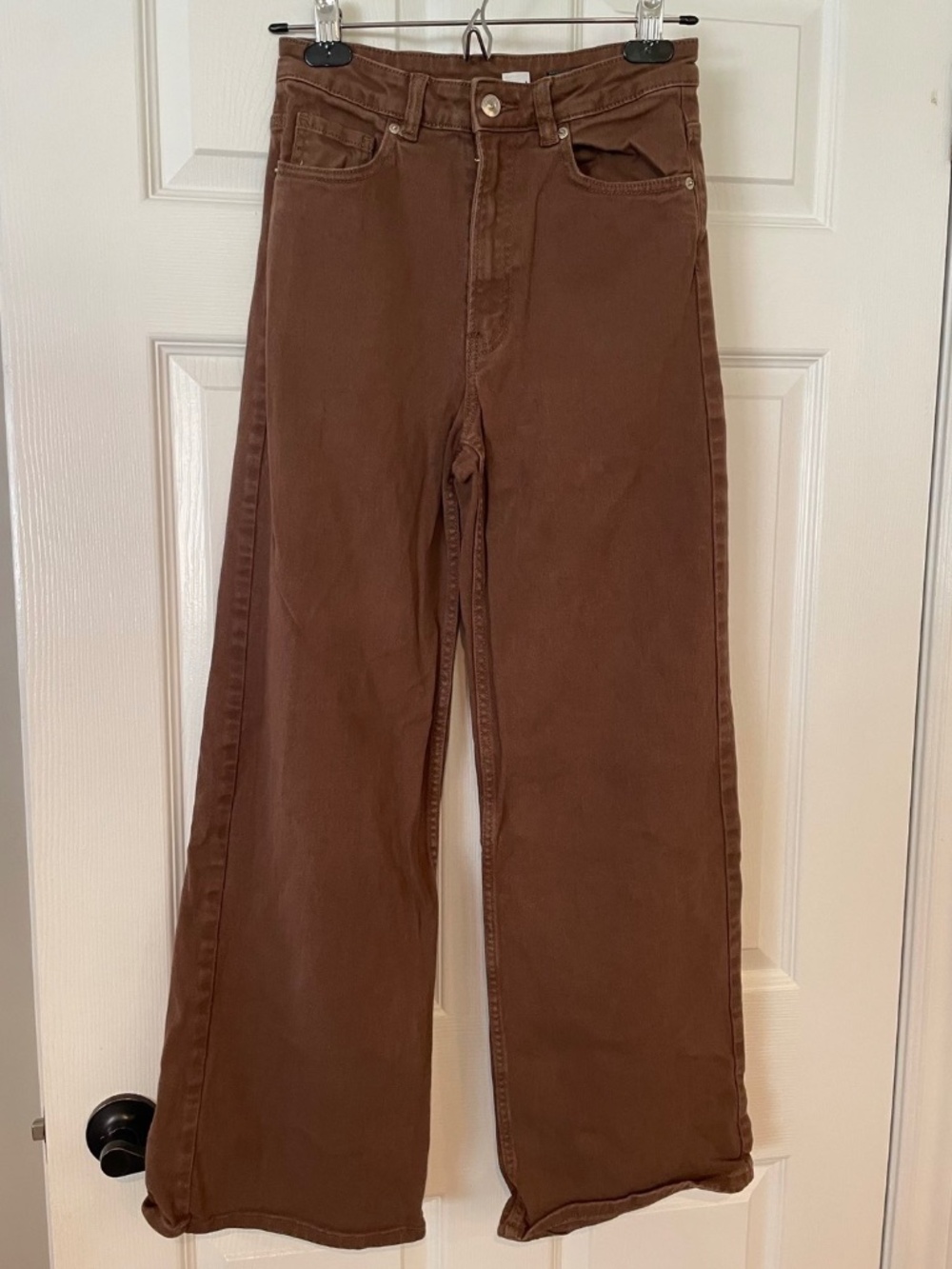 Women's Wide Leg Twill Pants Size 4